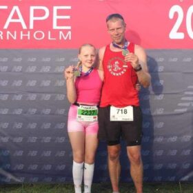 Kim & Selma ran the Etape Bornholm July 2023