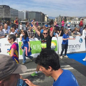 Jesper ran Harmony Geneva Half Marathon May 8th 2016
