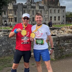 2 new SuperHalfs runners and a donation for children fighting Cancer