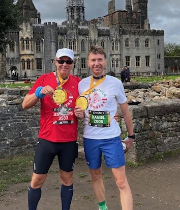 2 new SuperHalfs runners and a donation for children fighting Cancer