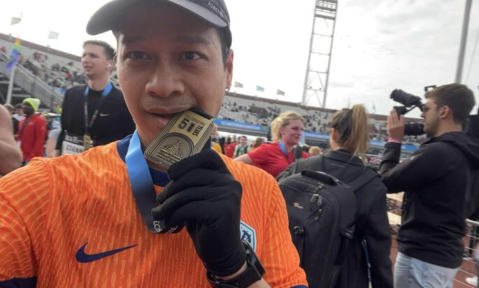 Nha runs two marathons in 6 days