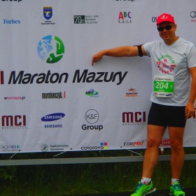 Mazury Marathon and 10 km 14.06.2014 – 5220 PLN raised for Gdynia Children Hospice from Espersen on Bornholm