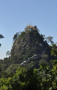 Temple on mountain